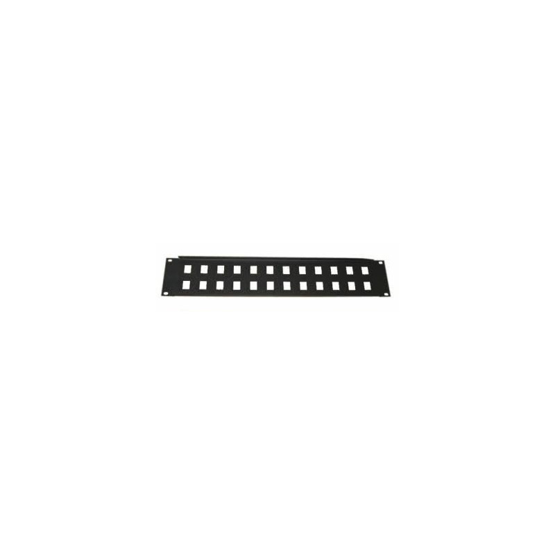 Eurocase panel na kabely GA-28-2U 19" - 24 port