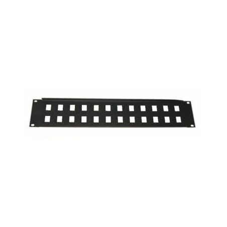 Eurocase panel na kabely GA-28-2U 19" - 24 port
