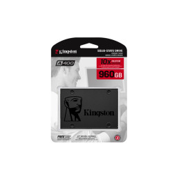 Kingston SSD 960GB A400 SATA III 2.5" TLC 7mm (čtení/zápis: 540/500MB/s, 90/50K IOPS)