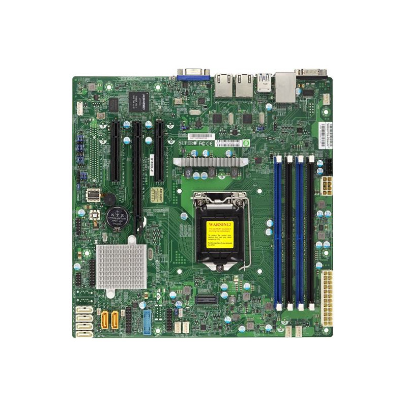 SUPERMICRO MB 1xLGA1151, iC232,DDR4,6xSATA3,PCIe 3.0 (1 x8, 1 x8 (in x16), 1 x4 (in x8)), IPMI