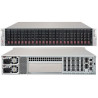 SUPERMICRO 2U JBOD chassis 24x 2,5" HS SAS/SATA (dual expander 8x SFF 8644 + IPMI), 2x740W (80PLUS Platinum)
