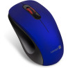 CONNECT IT "MUTE" bezdrátová optická tichá myš, USB, (+ 1x AA baterie zdarma), modrá