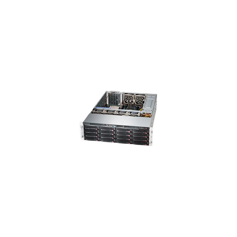 SUPERMICRO 3U chassis 16x 3,5" HS SAS/SATA (4x SFF 8087), 2x920W (80PLUS Platinum)