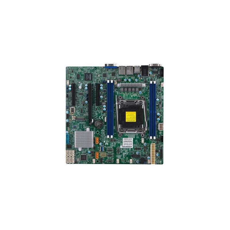 SUPERMICRO MB 1xLGA2066, iC422,4x DDR4 ECC,8xSATA3, 1x M.2, PCI-E 3,0 1,2 (x16,x8), 2x LAN,IPMI