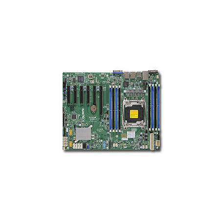 SUPERMICRO MB 1xLGA2011-3, iC612 8x DDR4 ECC,10xSATA3,(PCI-E 3.0/1,2,1(x16,x8,x4) PCI-E 2.0/1,1(x2,x4),2x LAN,IPMI