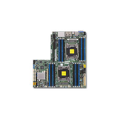 SUPERMICRO MB 2xLGA2011-3, iC612 16x DDR4 ECC,10xSATA3,(PCI-E 3.0/1,1(Lx32,Px16),2x LAN,IPMI
