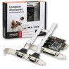 PCI-Express adapter AXAGON PCEA-PS - 3 konektory