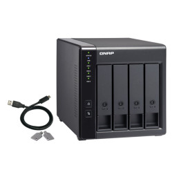 QNAP TR-004, Tower, 4-bay rozšiřovací jednotka s podporou RAID na USB 3.1 pro NAS/PC