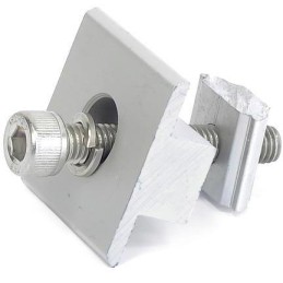 Solarmi SCSD-40 hliníkový středový držák SC solárního panelu (35 i 40 mm)