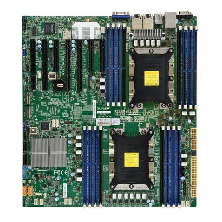 SUPERMICRO MB 2xLGA3647, iC621, 16x DDR4 ECC, 10xSATA3, 2x M.2 (NVMe), PCI-E 3.0/3,4(x16,x8), 2x 1Gb LAN, IPMI
