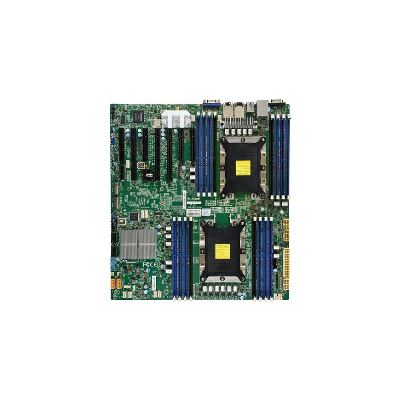 SUPERMICRO MB 2xLGA3647, iC624, 16x DDR4 ECC, 10xSATA3, 2x M.2 (NVMe), PCI-E 3.0/3,4(x16,x8), 2x 10Gb LAN, IPMI