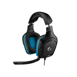 Logitech G432 Gaming Headset LEATHERETTE- EMEA