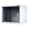 Legrand EvoLine 19" nástěnný datový rozvaděč 9U, 600x450mm, 65kg, skleněné dveře