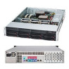 SUPERMICRO 2U chassis 8x 3,5" HS SAS3/SATA, 600W (80PLUS Platinum)