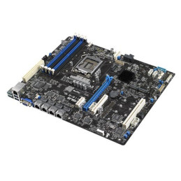 ASUS MB P11C-C/4L 1x 11551 (Xeon E), 4x DDR4 ECC, 6x SATA, 2x M.2(22110), 4x LAN, IPMI