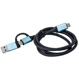 I-tec propojovací kabel USB 3.1 (Type-C) na USB 3.1 (Type-C) s USB 3.0 adaptérem, 1m