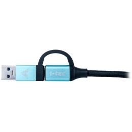 I-tec propojovací kabel USB 3.1 (Type-C) na USB 3.1 (Type-C) s USB 3.0 adaptérem, 1m