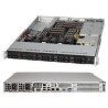 SUPERMICRO 1U chassis 10x 2,5" HS SAS3/SATA3 (8xSAS3/2xNVMe), 2x700/750W, WIO, X11