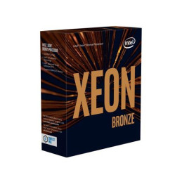 INTEL Xeon Bronze 3204 (6-core) 1.9GHZ/8.25MB/FC-LGA3647/85W