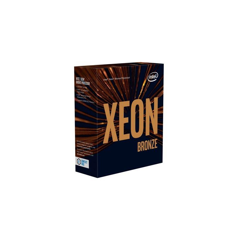 INTEL Xeon Bronze 3204 (6-core) 1.9GHZ/8.25MB/FC-LGA3647/85W