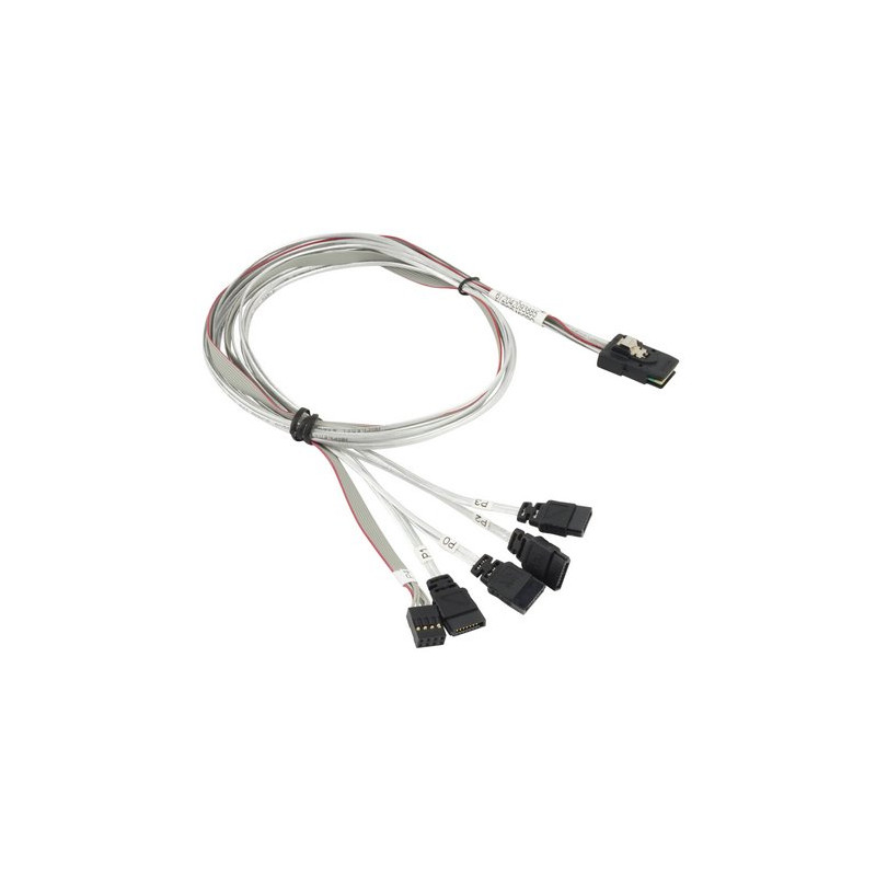 SUPERMICRO IPASS (SFF-8087) TO 4 SATA 70CM W/SIDEBAND, PBF