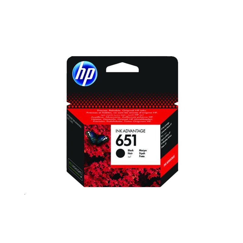 HP Ink Cartridge č.651 Black