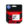 HP Ink Cartridge č.651 Black