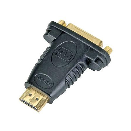 PremiumCord Adaptér HDMI A - DVI-D M/F, pozlacené konektory