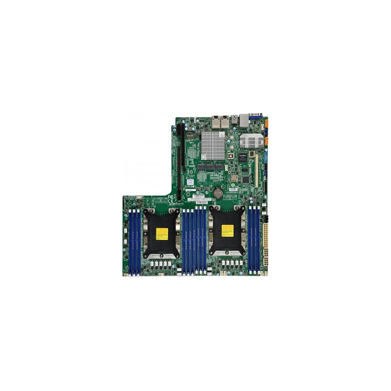 SUPERMICRO MB 2xLGA3647, iC621, 12x DDR4 ECC, 14xSATA3, 1xM.2, PCI-E 3.0/1,1,1(x32,x16,AOM),2x LAN,IPMI, WIO