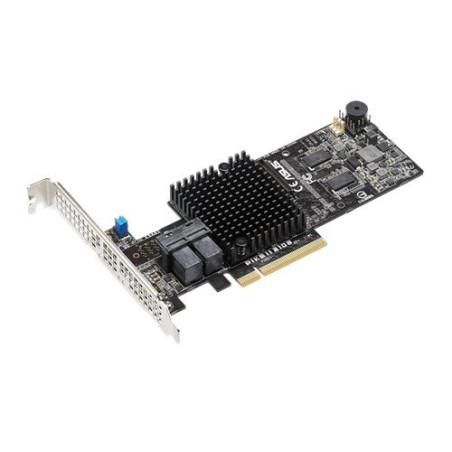 ASUS PIKE II 3108-8i-240PD/2G 8-port internal SAS 12G, H/W RAID 0, 1, 10, 5, 6, 50, 60