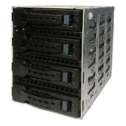 ASUS HDD Cage Kit (including Cage/4 * 3.5" HDD tray w/2.5” Disk Support (4-holes) /SAS 12G Backplane/miniSAS HD to miniS