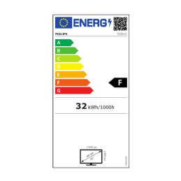 Philips 322E1C/00 31,5" VA LED 1920x1080 20M:1 4ms 250cd DP HDMI