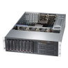 SUPERMICRO 3U chassis 8x 3,5" HS SAS/SATA, 2x 5,25", slimDVD, 2x800W (80+titanium)