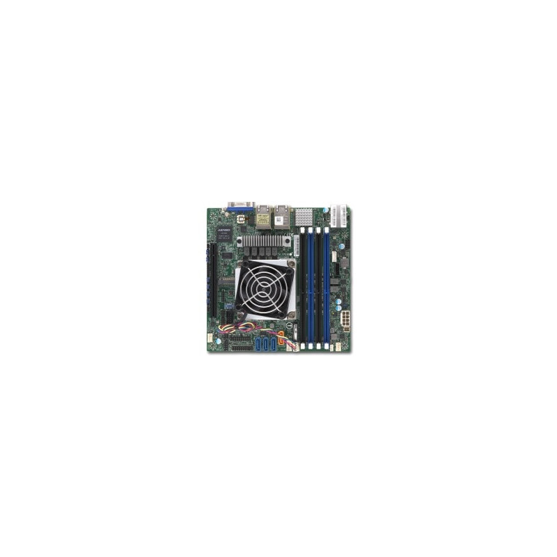 SUPERMICRO MB 1x Epyc 3251 SoC (8C/16T), active, 4x DDR4, 4xSATA3, 1xM.2 (2280), PCIe 3.0 x16, IPMI, 4x LAN (i350-AM4)