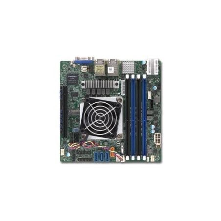 SUPERMICRO MB 1x Epyc 3251 SoC (8C/16T), active, 4x DDR4, 4xSATA3, 1xM.2 (2280), PCIe 3.0 x16, IPMI, 4x LAN (i350-AM4)