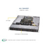 SUPERMICRO A+ Server 1U 1x SP3, 8x DDR4, 10x 2,5" (2xNVMe opt.), 2x500W(plat), 2x10GbE, IPMI