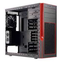 SUPERMICRO Mid-Tower 6x 3,5" + 4x 2,5" int. HDD, 2x 5,25", bez zdroje