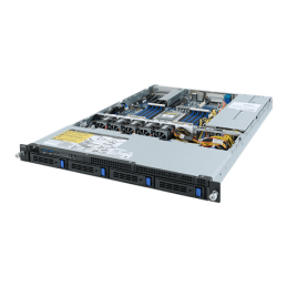 Gigabyte server R152-Z30 1xSP3 (AMD Epyc 7002), 16x DDR4 DIMM, 4x 3,5HS SATA3, M.2, 2x 1GbE i350+OCP, IPMI, 2x 650W plat