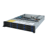 Gigabyte server R272-Z30 1xSP3 (AMD Epyc 7002), 16x DDR4 DIMM,12x 3,5+2x 2,5, M.2, 2x 1GbE i350+OCP, IPMI, 2x 800W plat