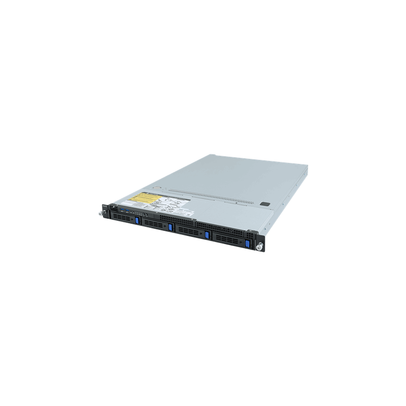 Gigabyte server R182-Z90 2xSP3 (AMD Epyc 7002), 32x DDR4 DIMM,4x 3,5, M.2, 2x 1GbE i350+2xOCP, IPMI, 2x 1200W plat