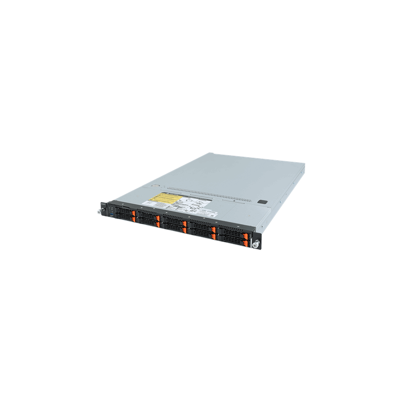 Gigabyte server R182-Z92 2xSP3 (AMD Epyc 7002), 32x DDR4 DIMM, 10x U.2, M.2, 2x 1GbE i350+2xOCP, IPMI, 2x 1200W plat