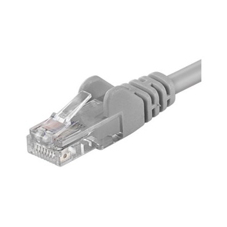 PremiumCord Patch kabel Cat6 UTP, délka 30m, šedá