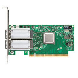 Nvidia Mellanox MCX556A-ECAT ConnectX-5 VPI Adapter Card EDR IB and 100GbE Dual-Port QSFP28 PCIe3.0 x16 Tall Bracket ROH