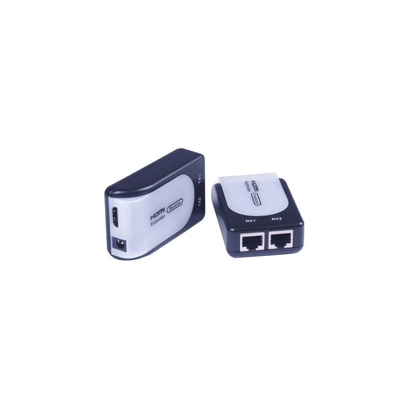 PremiumCord HDMI extender na 60m přes 2x Cat5e
