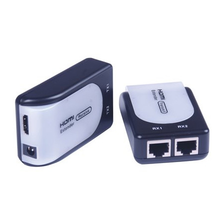 PremiumCord HDMI extender na 60m přes 2x Cat5e