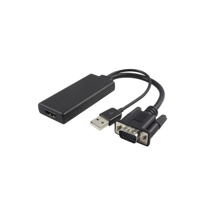PremiumCord VGA+audio elektronický konvertor na rozhraní HDMI
