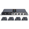 PremiumCord HDMI 1-4 splitter+extender po CAT6/6a/7, FULL HD, 3D