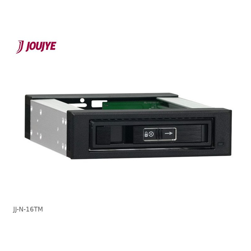 Jou Jye MobileRack pro 1x 3.5" SATA/SAS3 HDD do 1x 5,25" black (náhrada JJ-137M-SS)