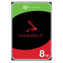 Seagate HDD IronWolf NAS 3.5" 8TB - 7200rpm/SATA-III/256MB