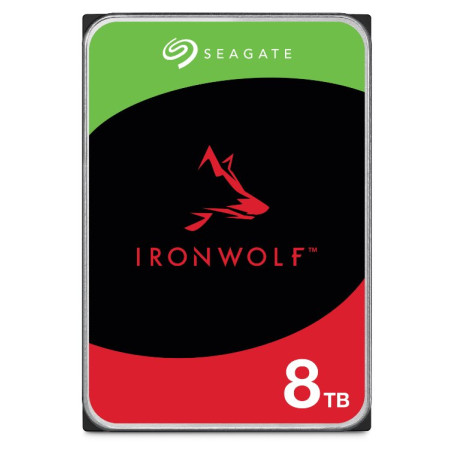 Seagate HDD IronWolf NAS 3.5" 8TB - 7200rpm/SATA-III/256MB
